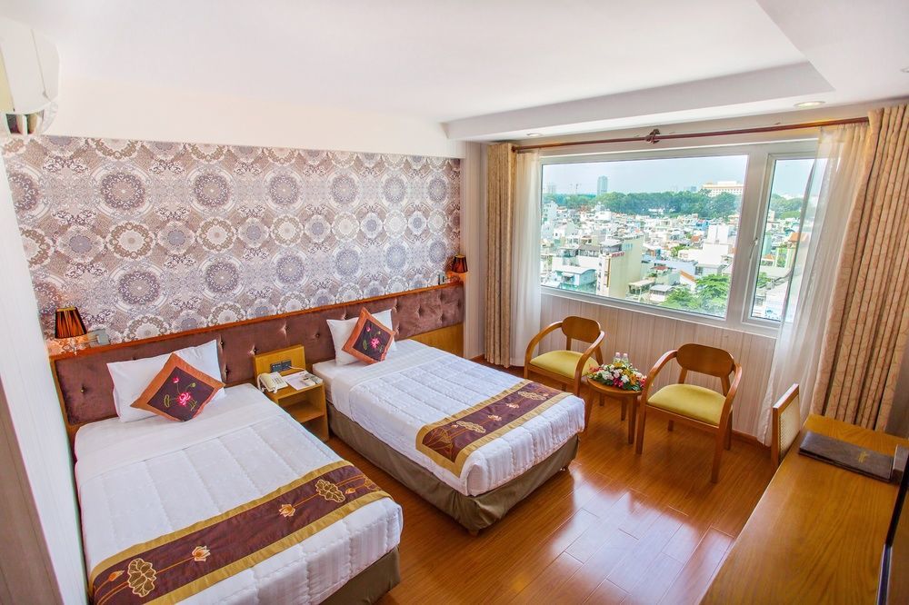 Viet Lotus Saigon Hotel Thành Pho Ho Chí Minh Esterno foto